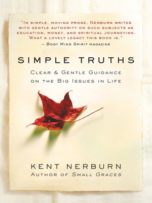 cover image of Simple Truths